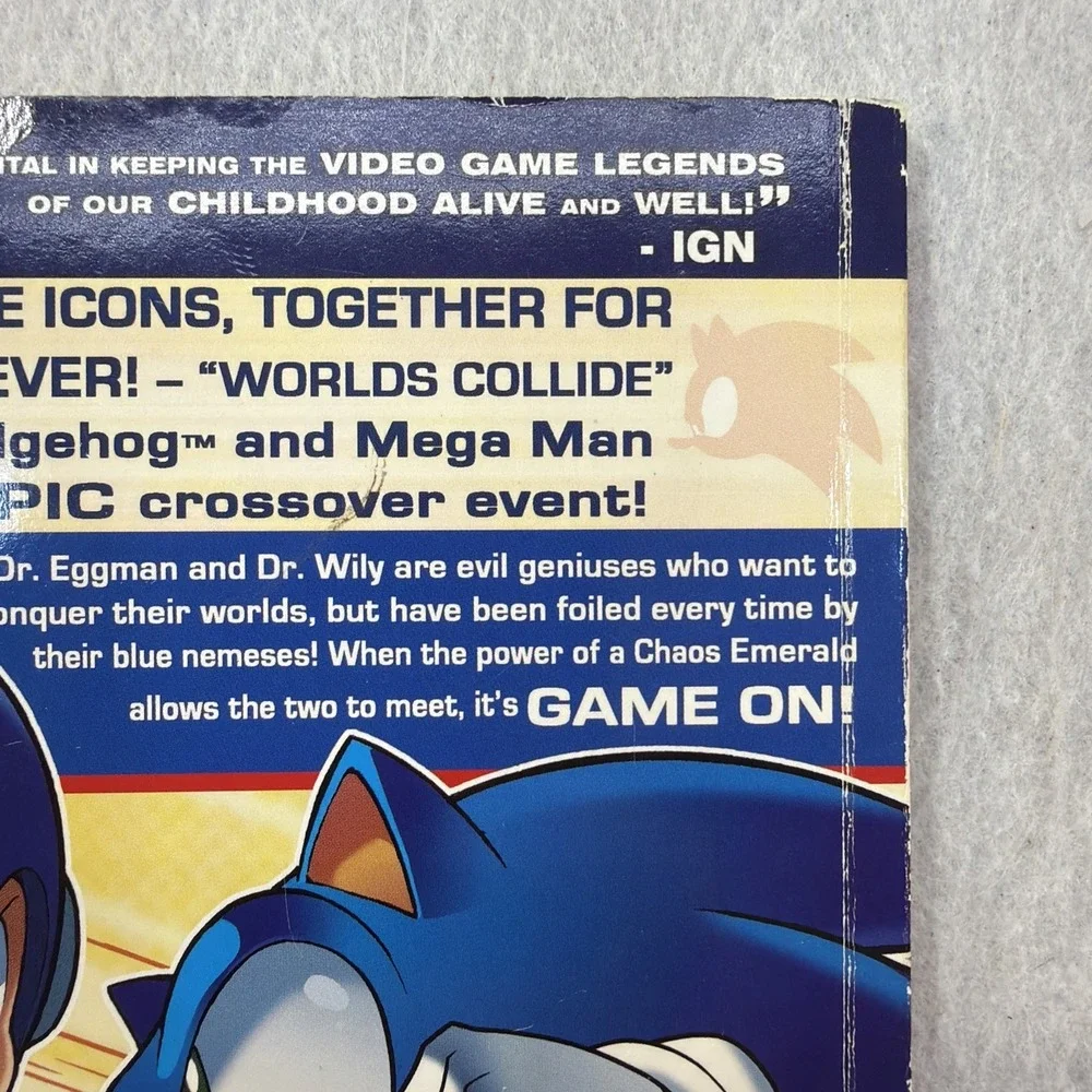 Sonic The Hedgehog / Mega Man: Worlds Collide TPB Volume 1 AND 2   Archie Comics